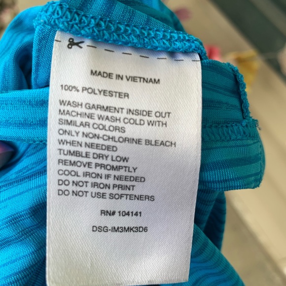 🛍 Reebok Long Sleeve Speedwick Top-size Lg. 12/14 - Picture 7 of 8